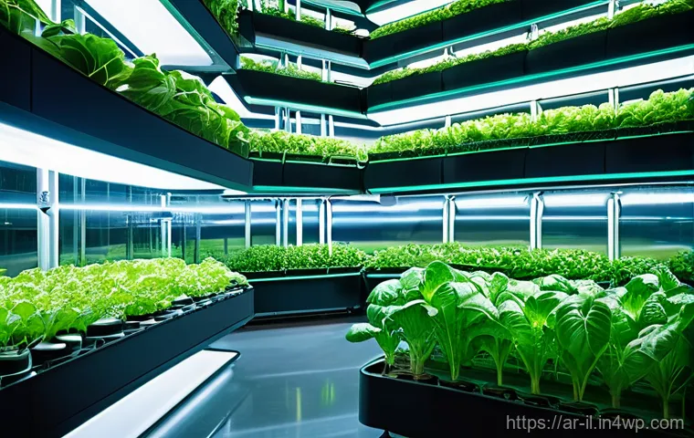 생태계 복원 기술과 지속 가능한 에너지 - **"Golden Harvest in the Desert Sun"**: A breathtakingly expansive aerial view of a state-of-the-art...